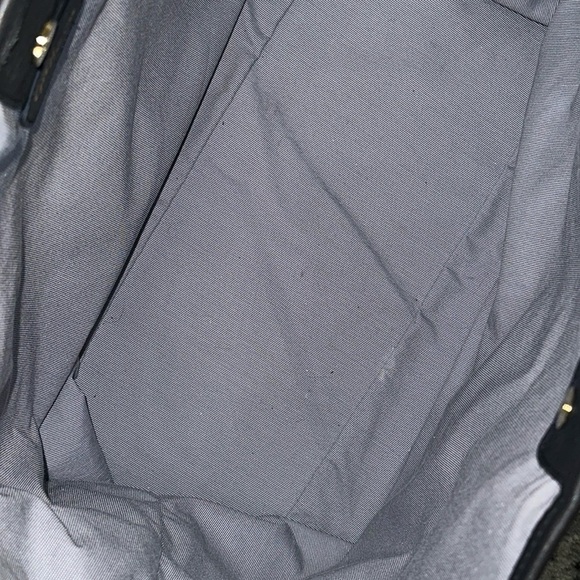 GIGI New York Blue/Tan Canvas Tote - Picture 3 of 7